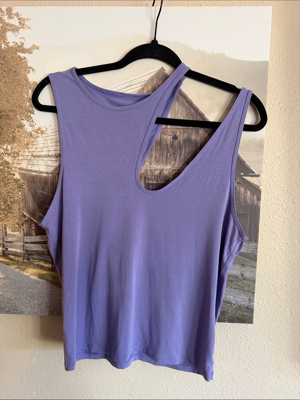 Lululemon Shoulder Cut-Out Yoga Tank Top